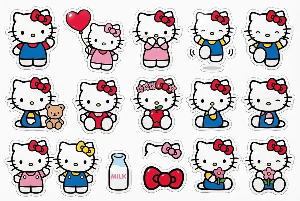 Create Custom Hello Kitty Art for Stickers and Gifts