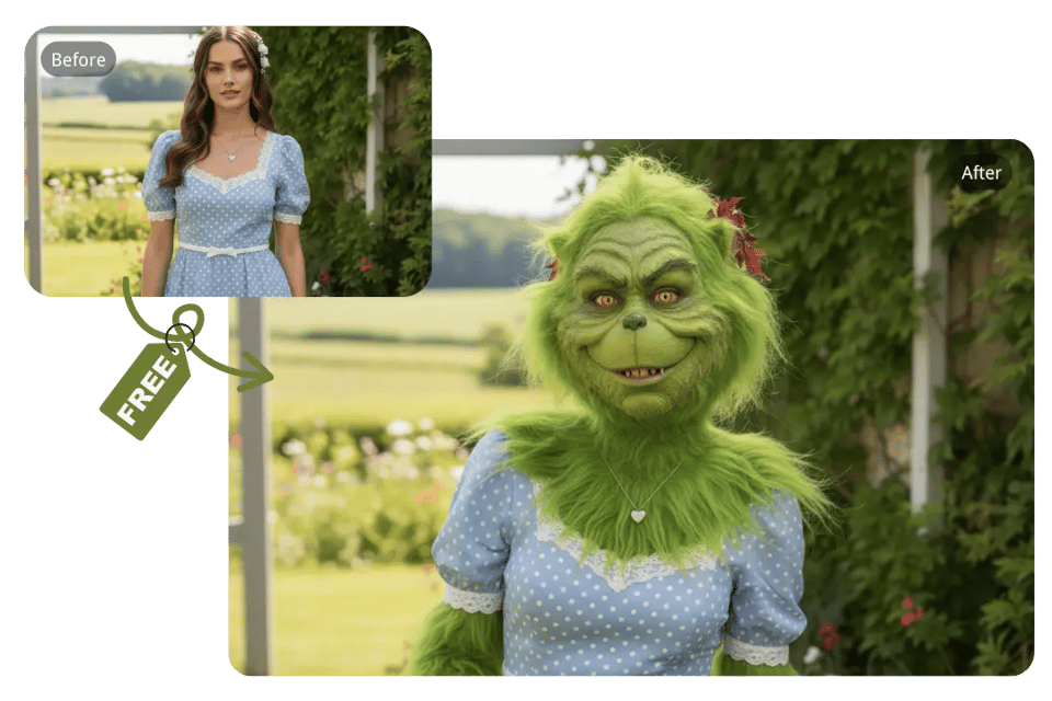 Turn Any Photo into a Grinch with a Free Grinch Filter Online