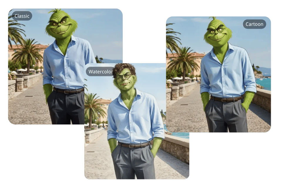 Personalize Every Result with a Flexible Grinch Photo Filter