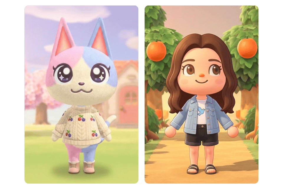 Create Animal Crossing Villagers or Human Characters
