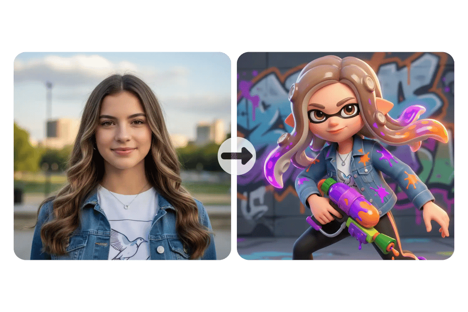 Turn a Photo into a Splatoon OC