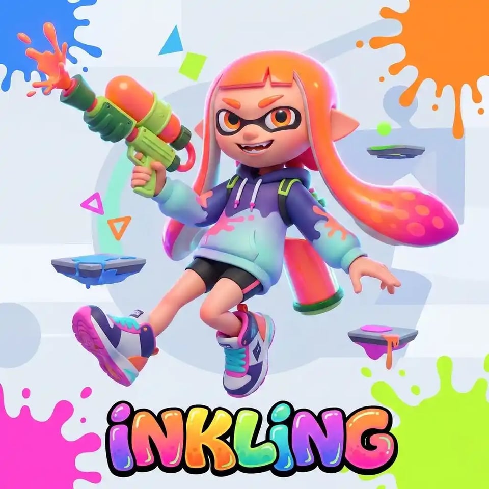 Splatoon Inkling Maker for Custom Inkling Designs