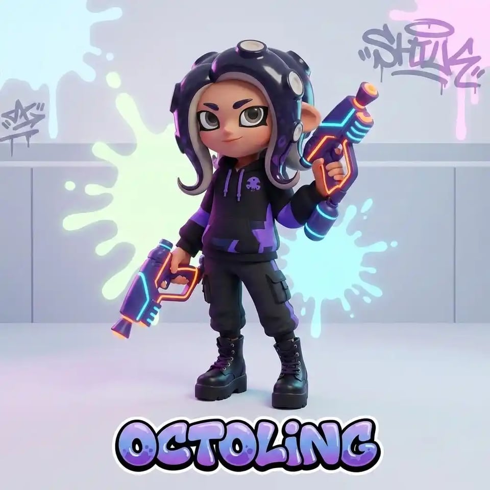 Splatoon OC Maker Octoling Character Creator