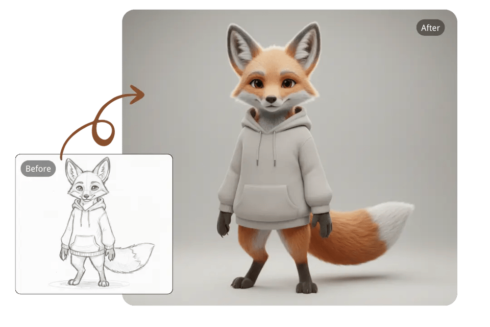 Image-Based Fursona Creation and Visual Refinement