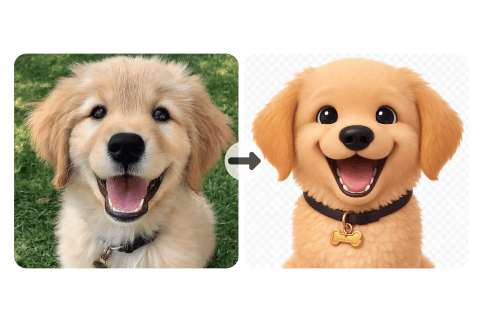 Create Emoji and Memoji from Pet Photos