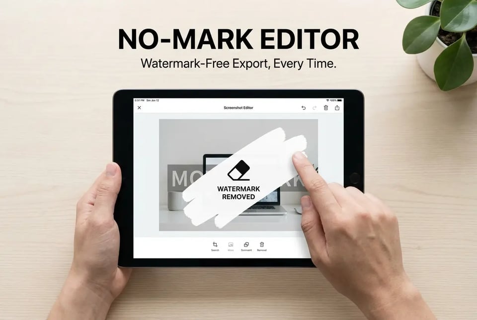 Screenshot Editor Without Watermark for Clean Results