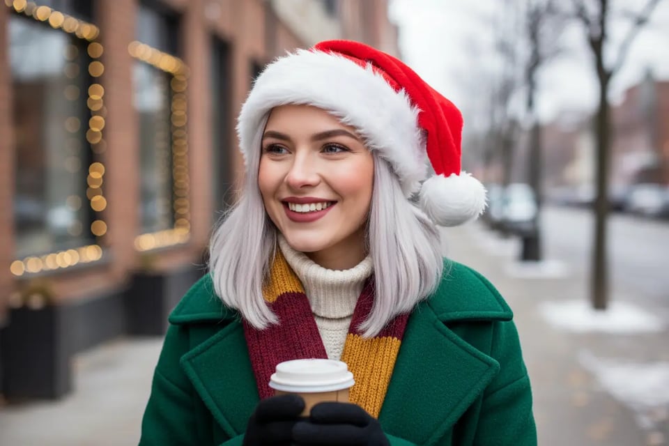 Add Santa Hat to Photo for Holiday Moments