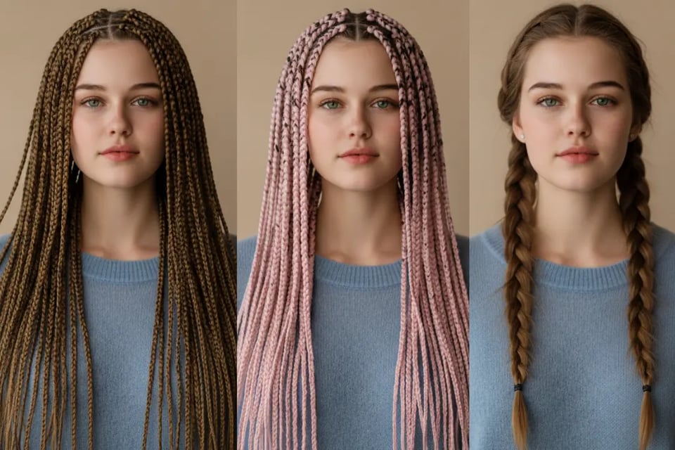 Preview Realistic Braided Hairstyles on Your Photo