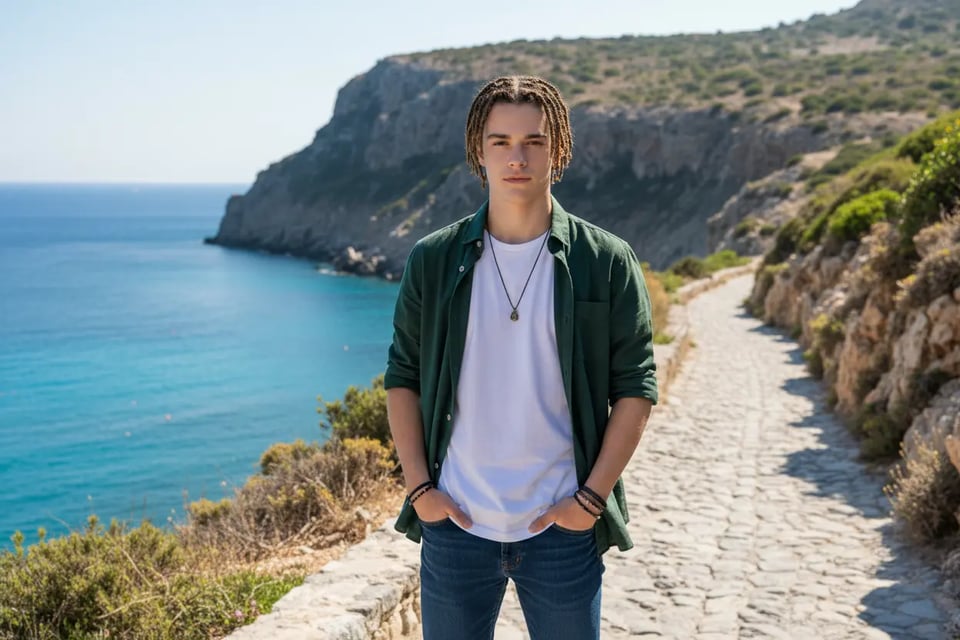 Short Braids for Men