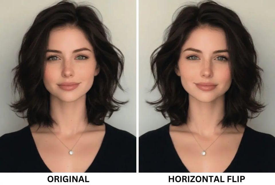 See How People Truly See You with Inverted Face Filter