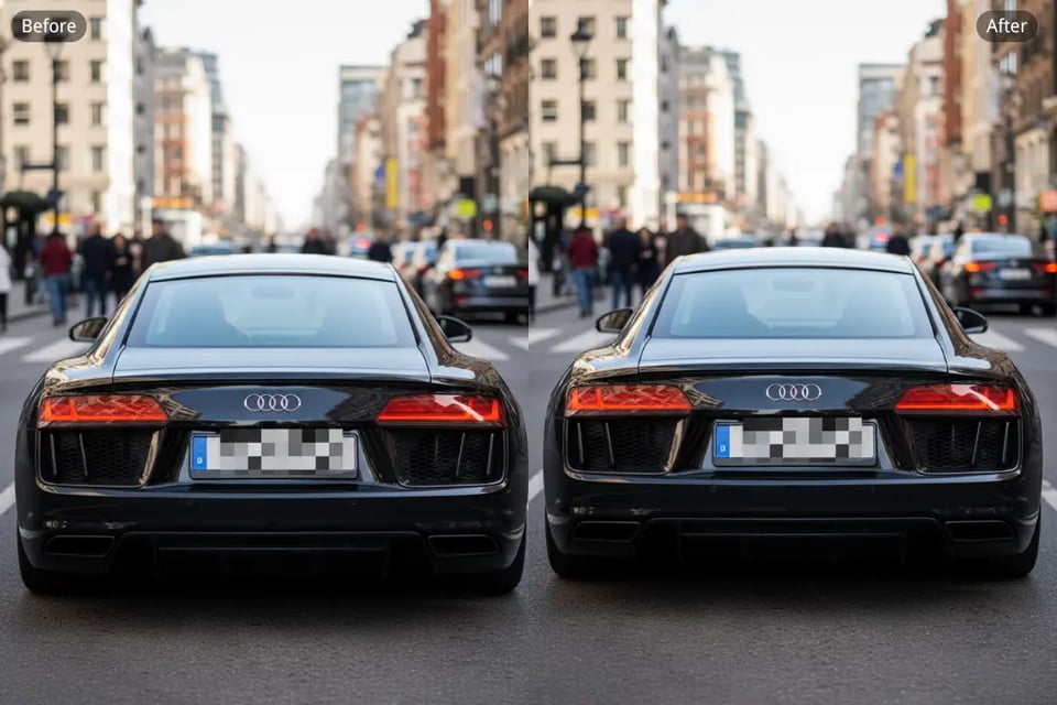 Object Censor on Cars, Signs, and Items