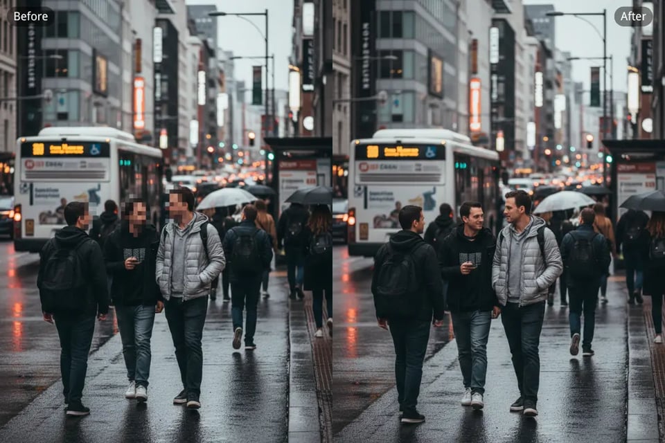 General Blur, Mosaic, and Block Censor Styles