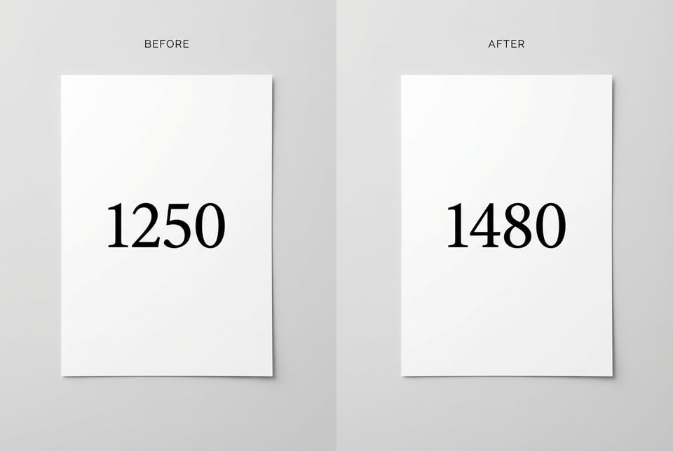 Edit Printed Numbers in Documents and Photos