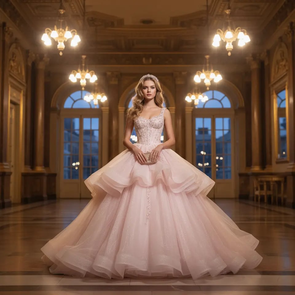 Princess Ball Gown Prom Dress