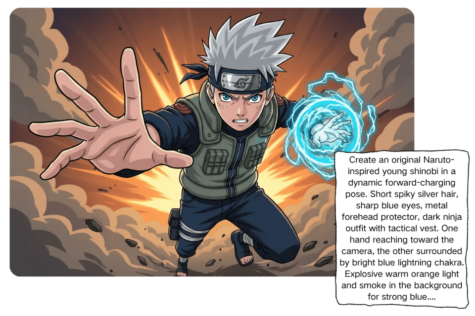 Text-Based Naruto OC Creation with Full Creative Control