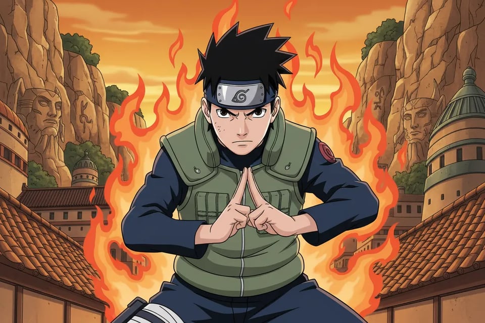 Fire-Style Village Guardian Shinobi