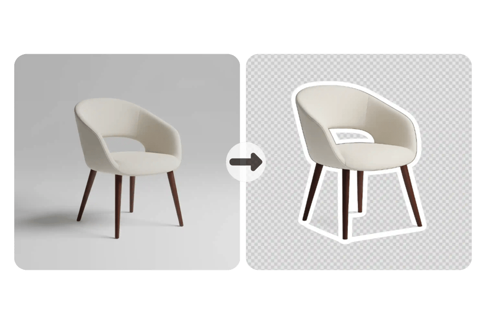 One-Click Image Outline Maker AI – No Manual Background Removal