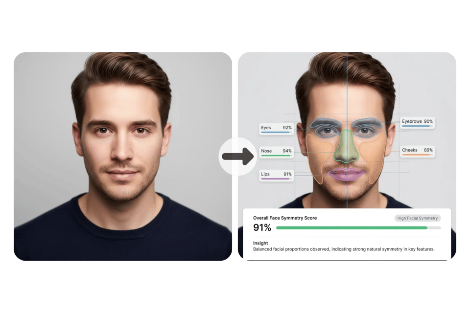 AI-Powered Face Symmetry Test AI for Accurate Facial Balance Scoring