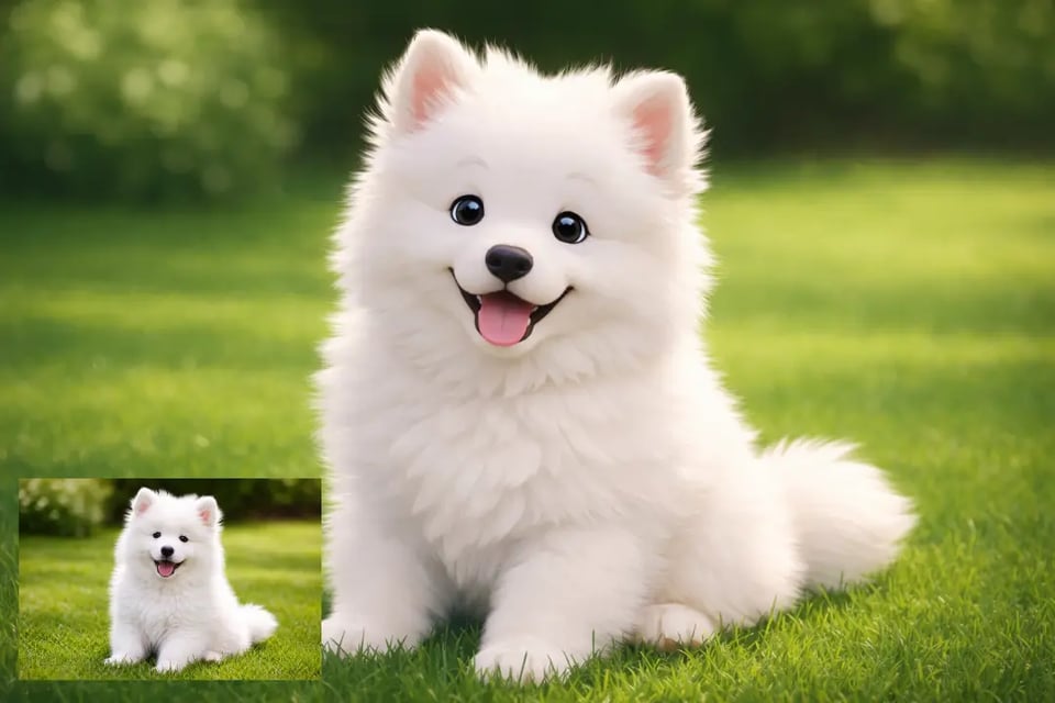 Animated Movie-Style Pet Cartoon with Cinematic Depth