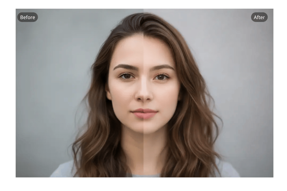 Korean Style Portrait with Real Face Identity Preservation