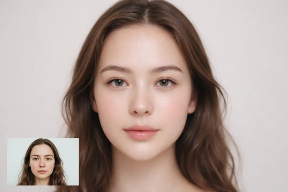 K-Pop Idol Studio Look with Polished Glow