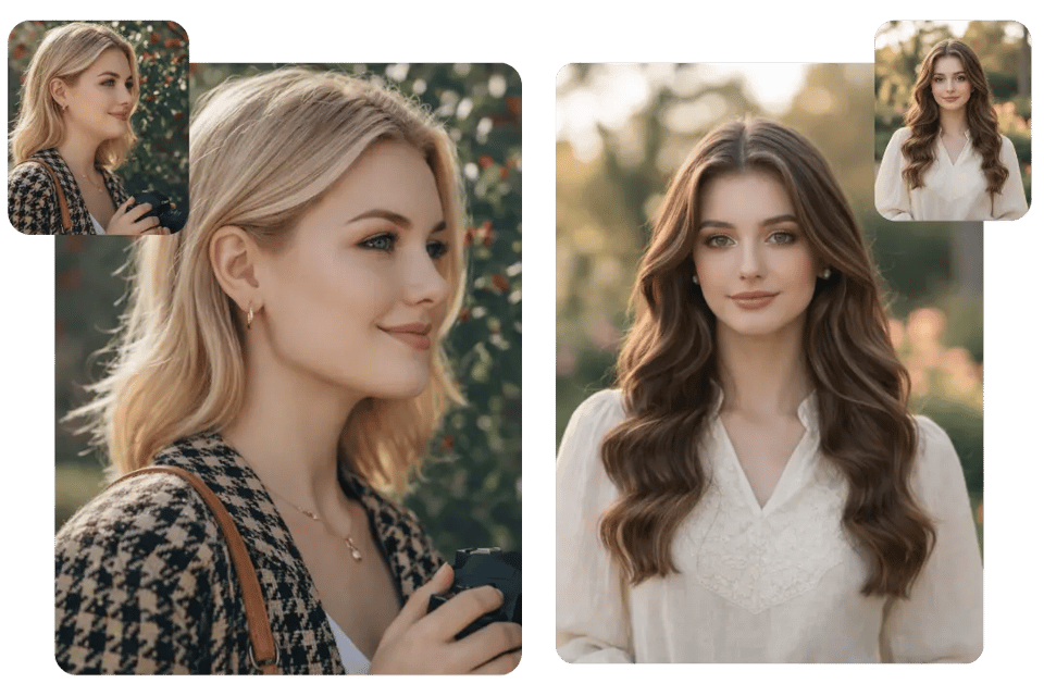AI Jawline Editor for Sharp or Round Face Shape Enhancement