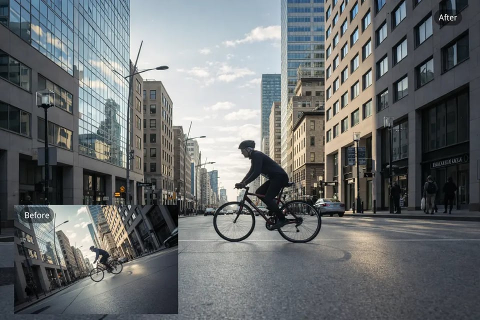 Edit Image Perspective and Adjust Angle Easily with AI Photo Straightener Online