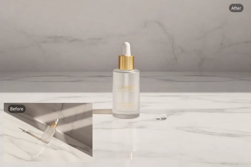 Product Photography Stabilization Through AI Photo Straightener