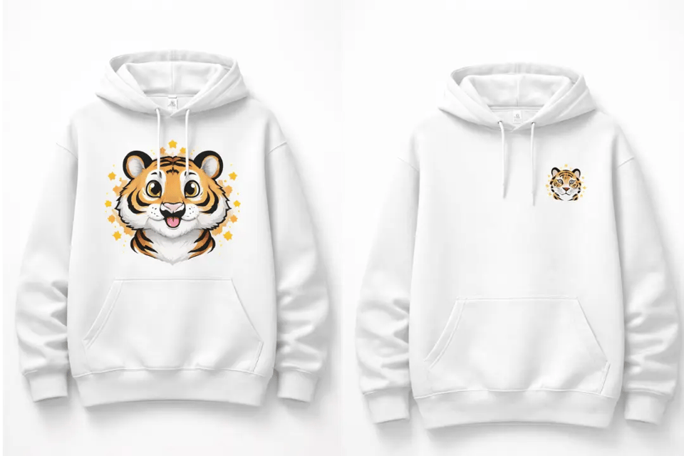 Edit and Refine Designs Inside the AI Hoodie Mockup Generator