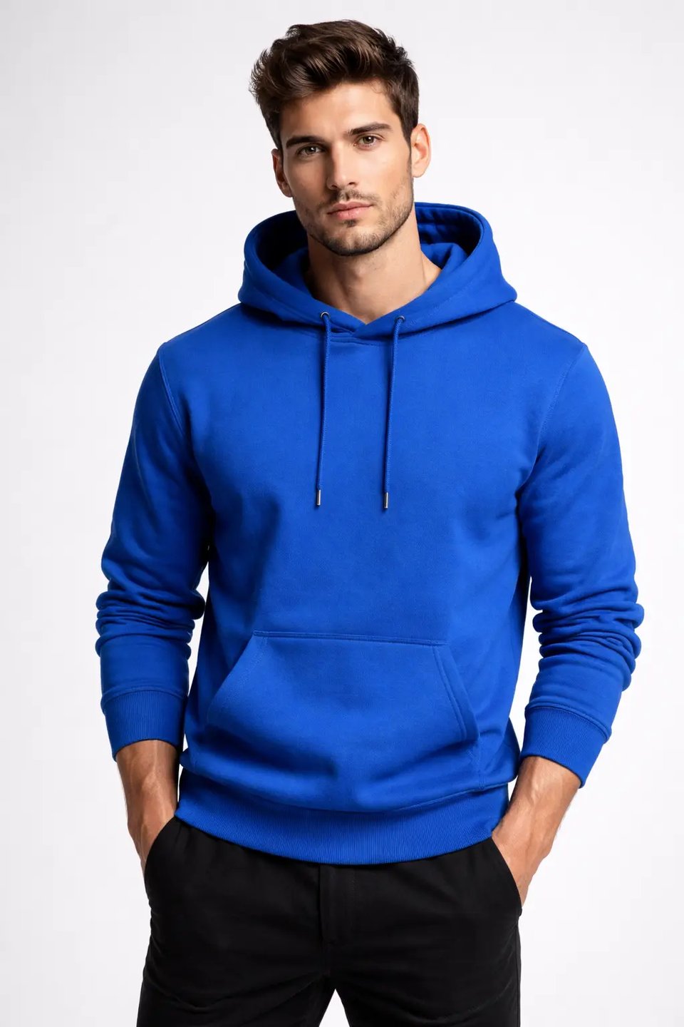 Royal Blue Hoodie Mockup