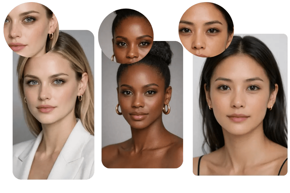 AI Dark Circle Remover for All Skin Tones and Complexions
