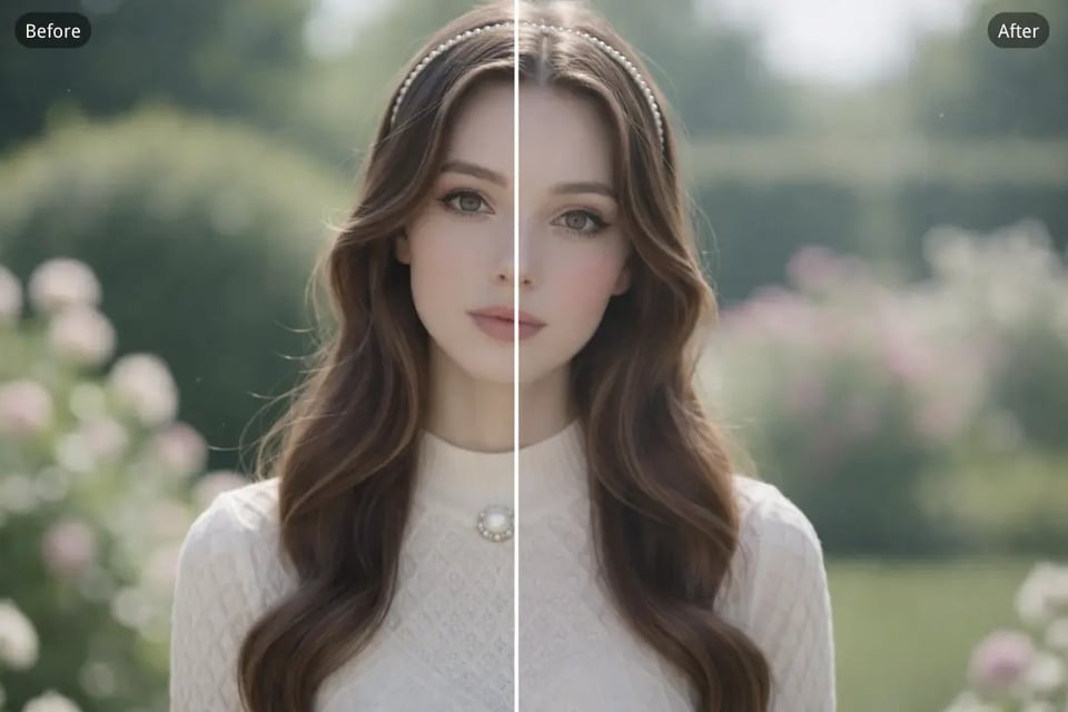 Quick and Natural Blush Application for Portraits
