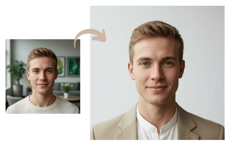 AI Resume Photo Editor for Better Lighting and Clearer Portraits