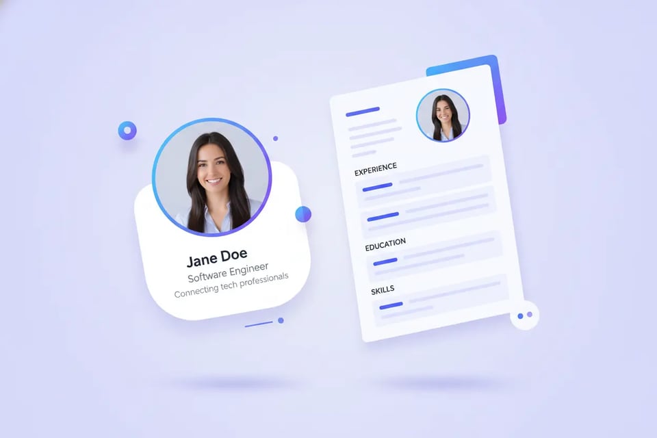 CV Photo for Email Profile Images