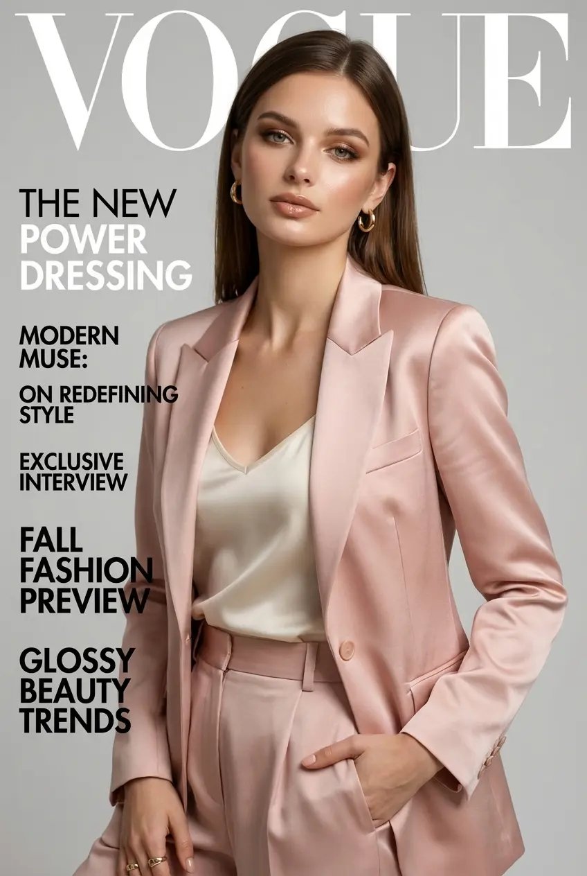 Modern Celebrity Vogue Cover