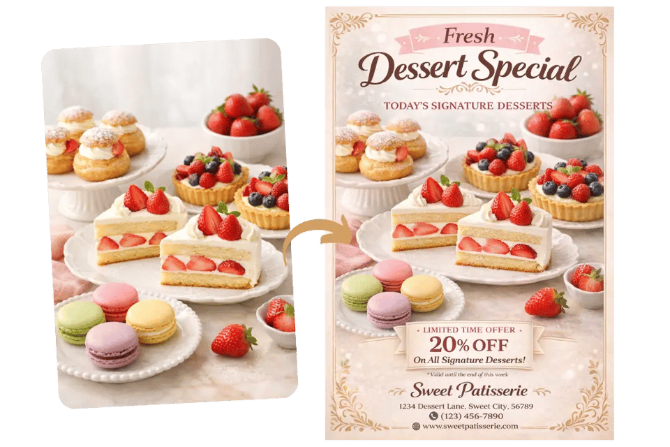 AI Flyer Generator from Image for Branded Promotional Designs