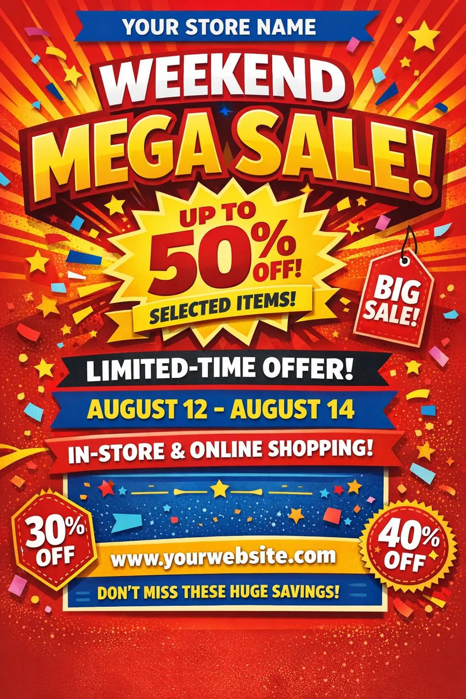 Sale Flyer
