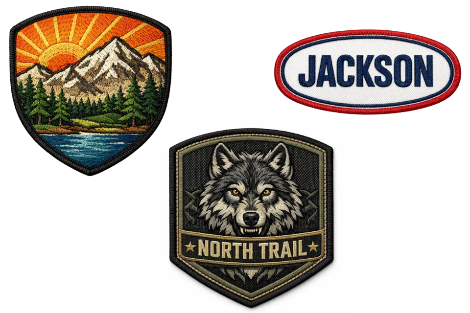 AI Embroidered Patch Generator for Detailed Stitch-Style Designs