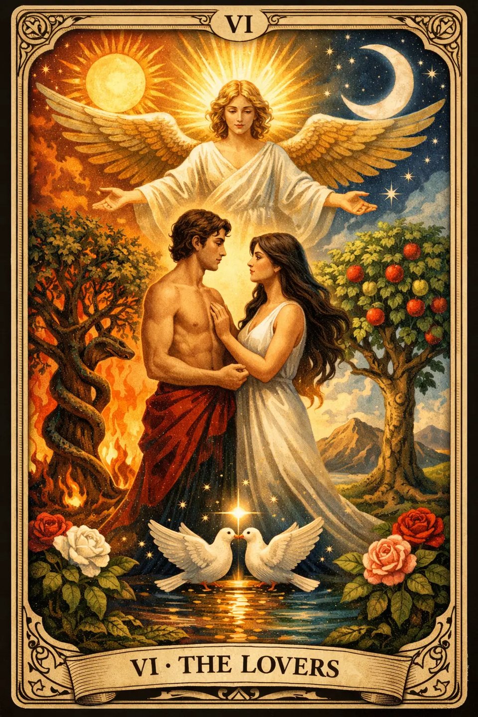 Lovers Tarot Card