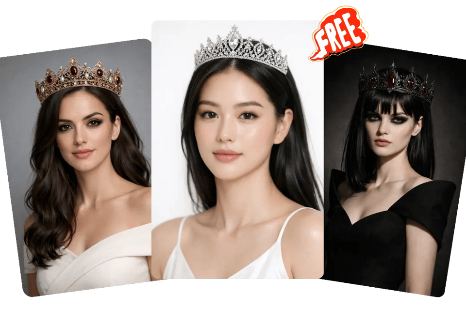 Free AI Crown Photo Generator for More Creative Crown Styles