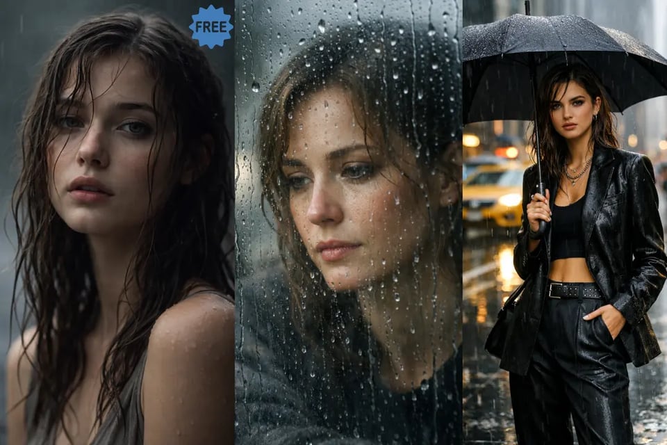 Free AI Rain Effect for Faster Style Testing