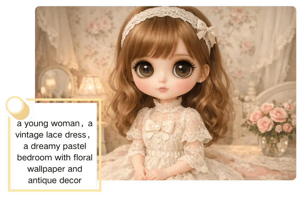 Bring Blythe Doll Ideas to Life from Text