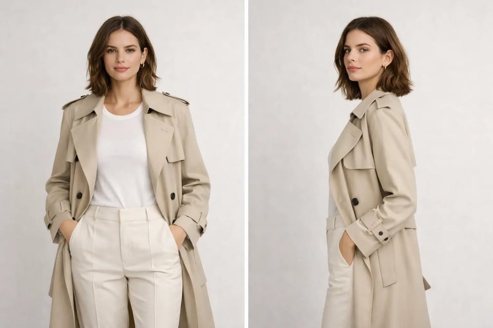 Show Two Different Perspectives in One Image