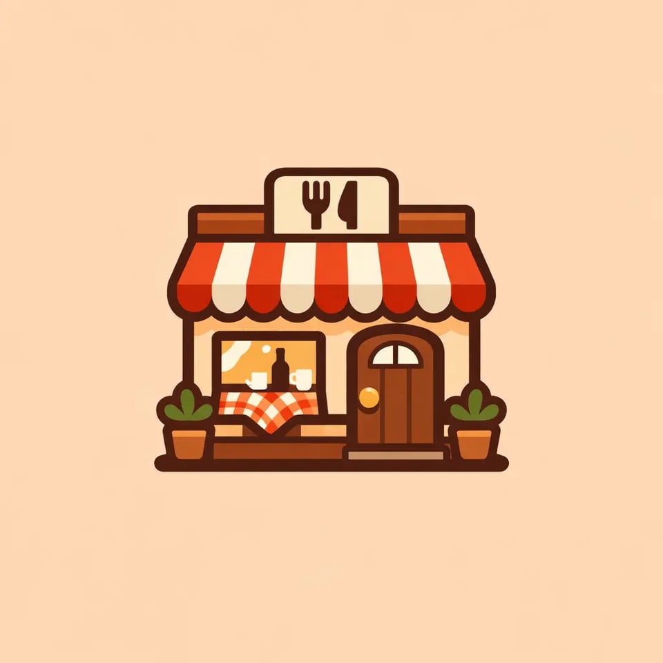 Storefront Favicon for Restaurants and Small Dining Brands