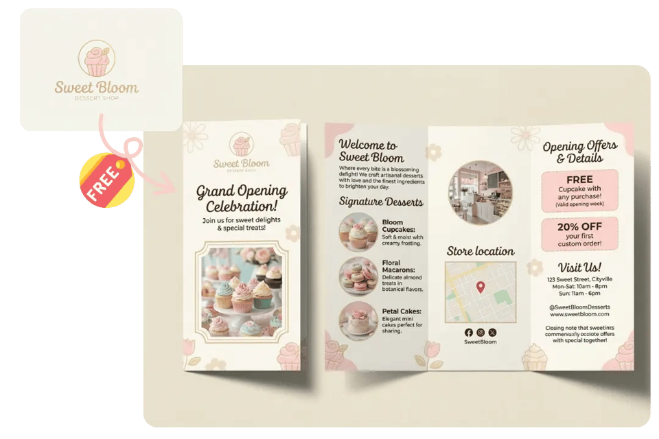 Faster Branded Concepts with AI Brochure Maker Free Online