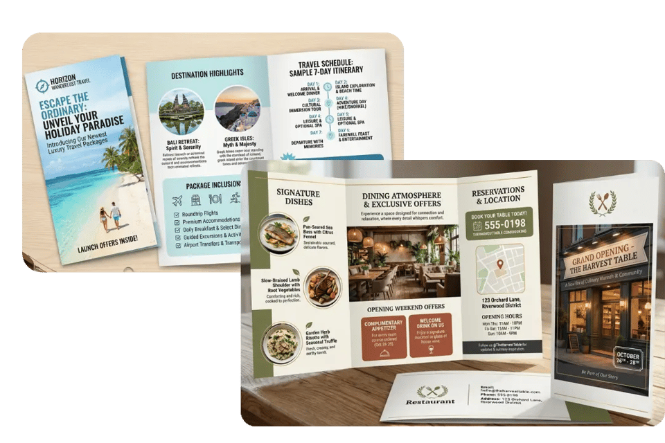 Business and Event Promotion Made Easier with AI Brochure Maker