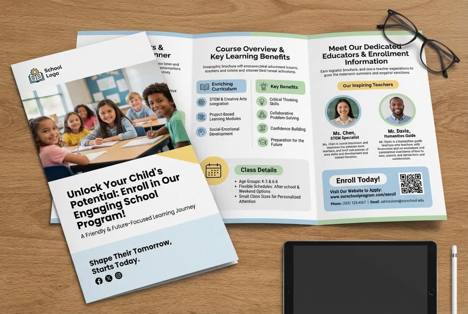 School Program Brochure