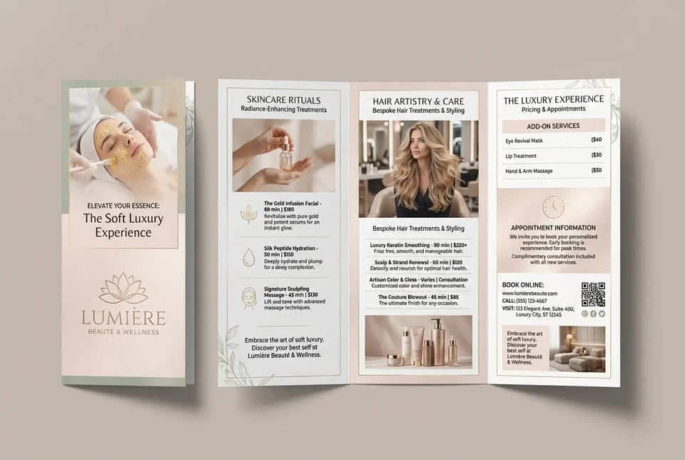 Beauty Salon Brochure