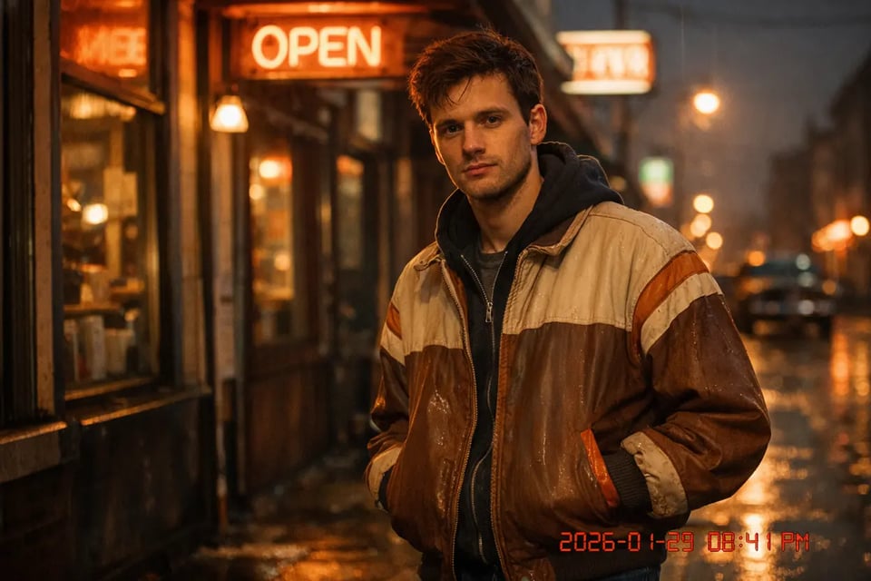 Retro Handheld Camera Date Style for Vintage-Looking Images