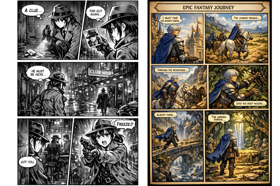 More Consistent Character Looks Across AI Comic Stripe Generator Scenes